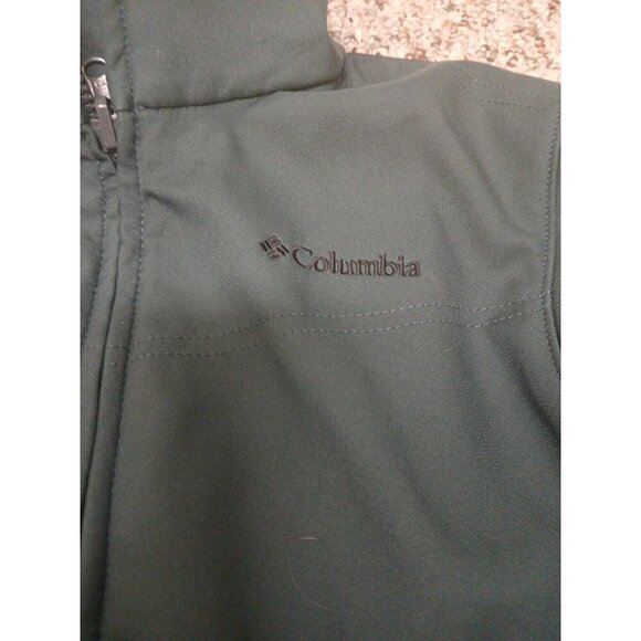 Columbia Jacket Womens Small Dark Multicolo Omni-Shield Hiking Full Zip Outdoors - Picture 4 of 10